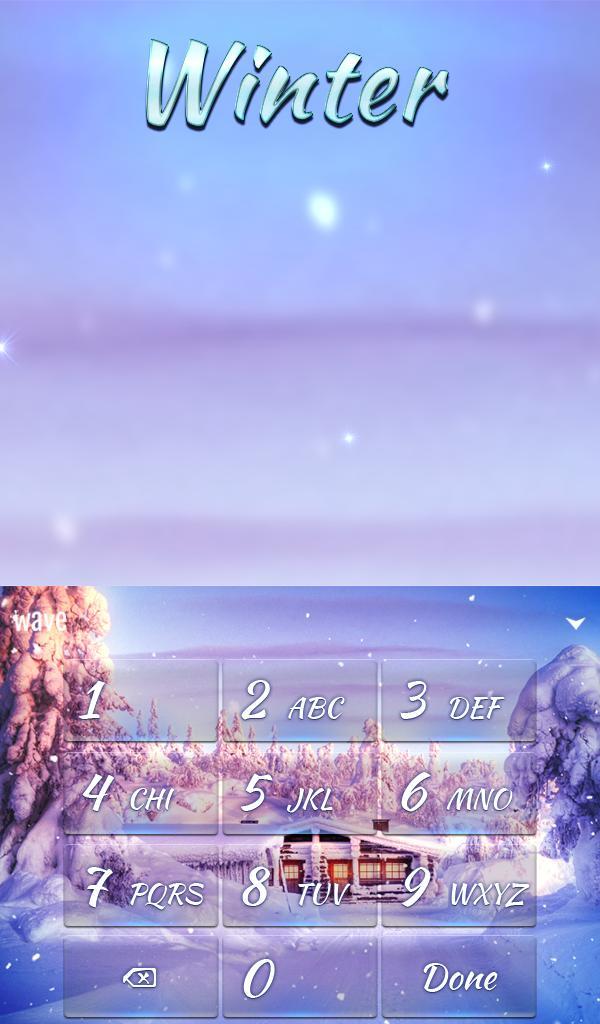 Winter Animated Keyboard + Live Wallpaper screenshot image 5_Popularmodapk.com