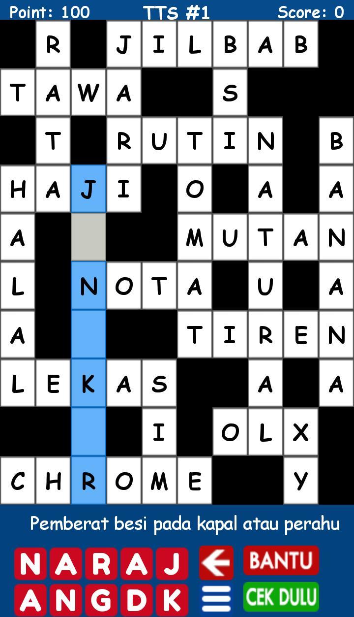 Teka Teki Silang - TTS Terbaru screenshot image 4_Popularmodapk.com