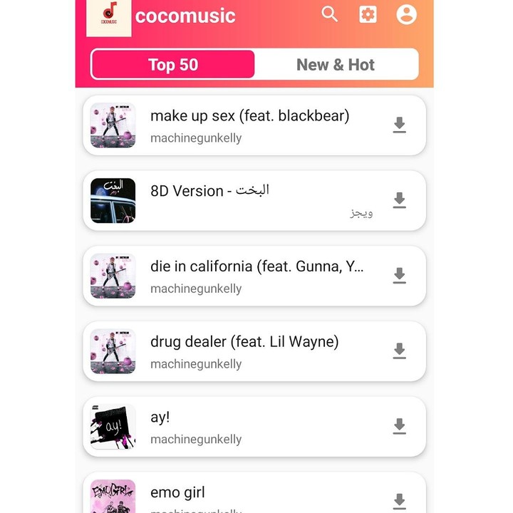 COCO MUSIC screenshot image 8_Popularmodapk.com