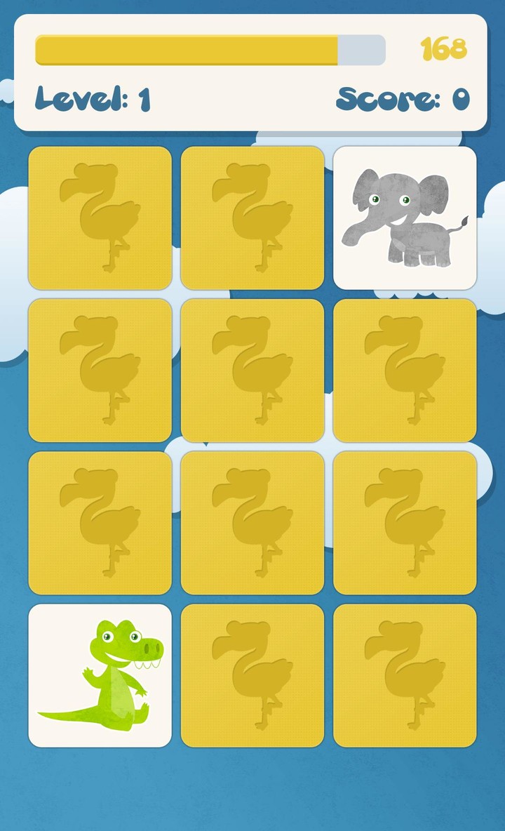 Animals memory games for kids screenshot image 3_Popularmodapk.com