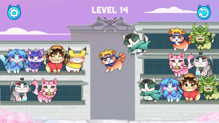 Cat Sort Color: Classic Puzzle screenshot image 3_Popularmodapk.com