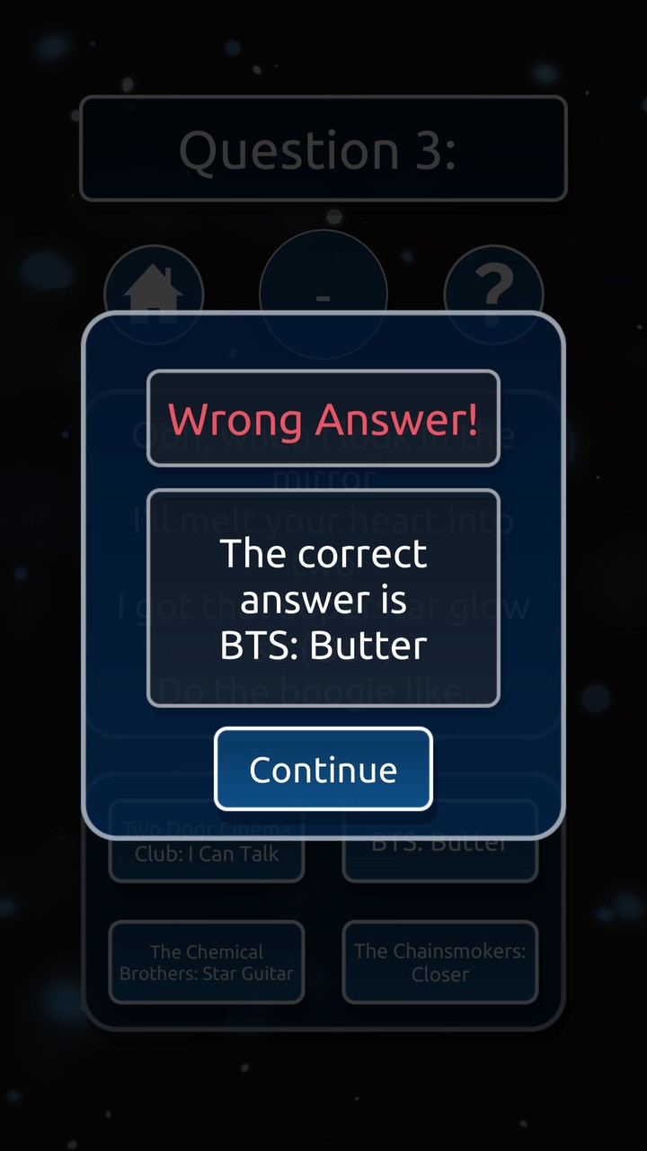 Guess The Song Lyric Quiz screenshot image 10_Popularmodapk.com