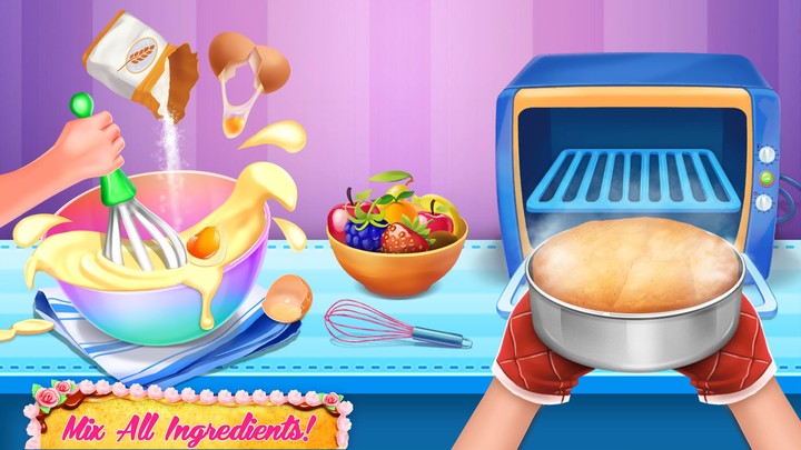 Fancy Cake Maker: Cooking Game screenshot image 1_Popularmodapk.com