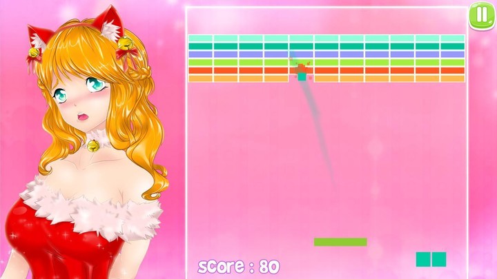 BRICKS BREAKER : Manga girls screenshot image 1_Popularmodapk.com