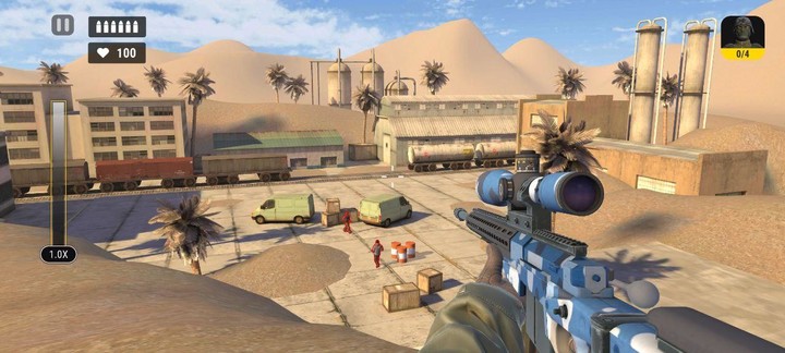 Sniper 3D screenshot image 2_Popularmodapk.com