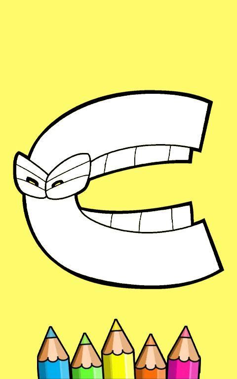Alphabet Lore Coloring Game screenshot image 6_Popularmodapk.com