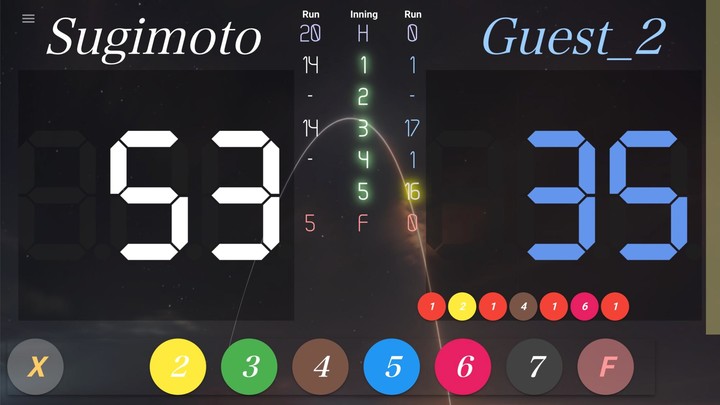 neon cue sports score board screenshot image 4_Popularmodapk.com