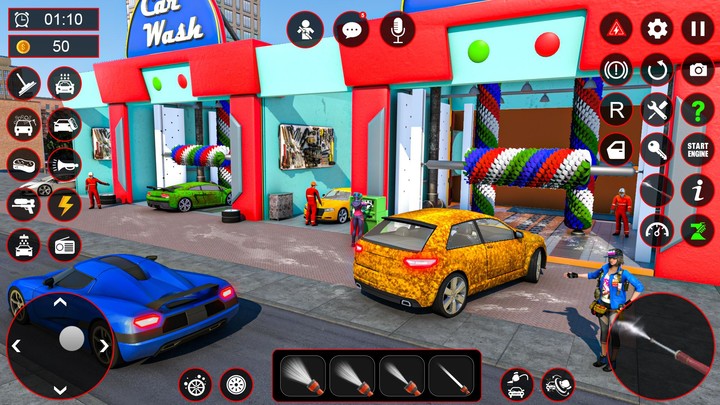 Modern Car Wash : Car Games 3D screenshot image 4_Popularmodapk.com