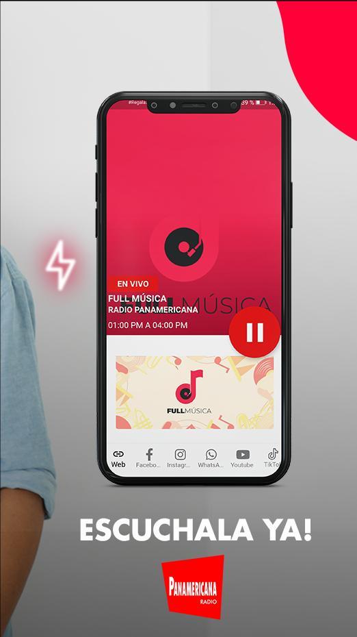 Radio Panamericana screenshot image 8_Popularmodapk.com