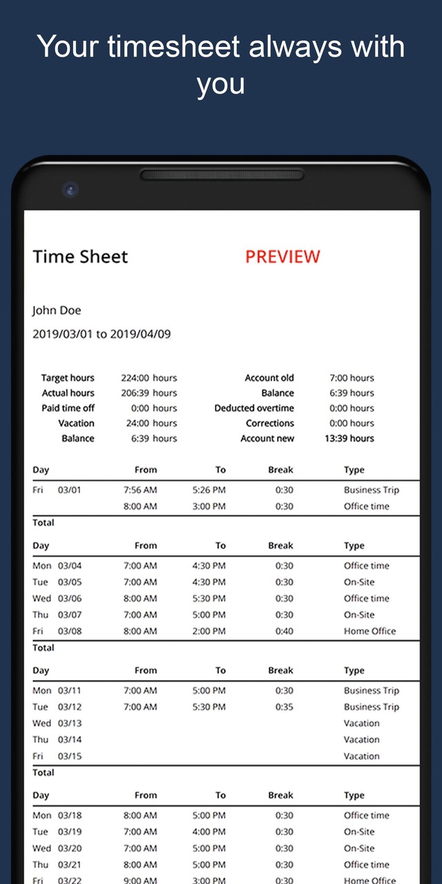 timr - time tracking with time recorder and GPS screenshot image 29_Popularmodapk.com