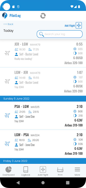 PilotLog screenshot image 18_Popularmodapk.com