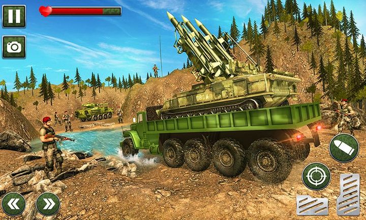 Army Missile Truck Simulator screenshot image 6_Popularmodapk.com