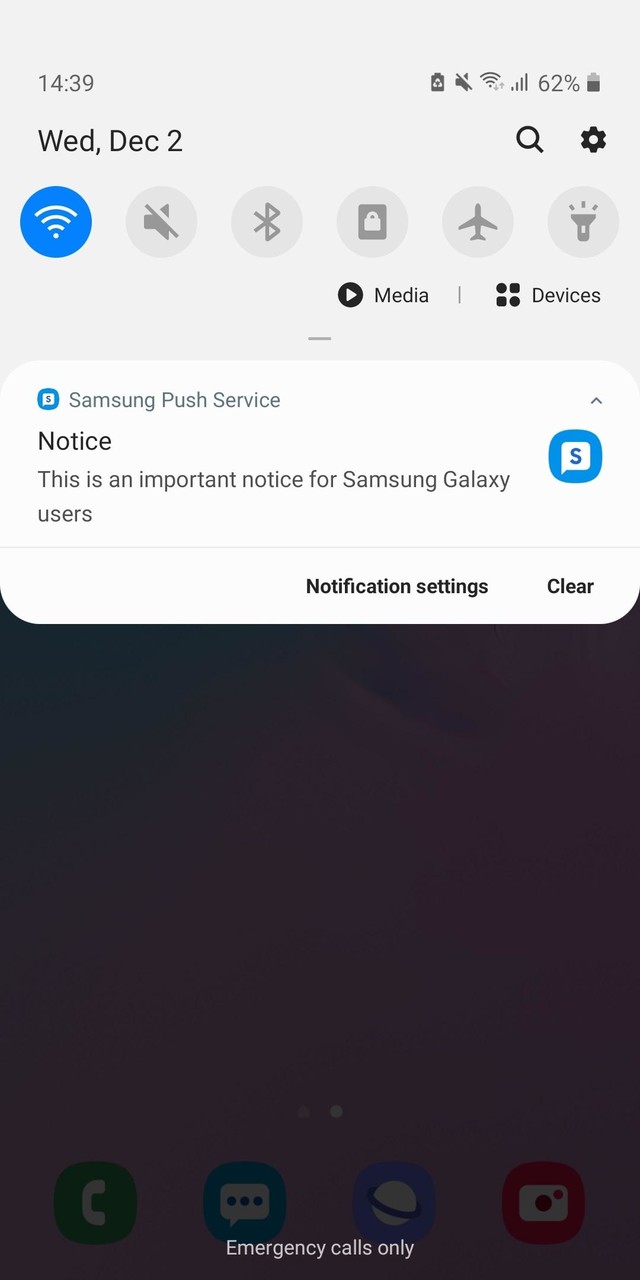 Samsung Push Service screenshot image 5_Popularmodapk.com