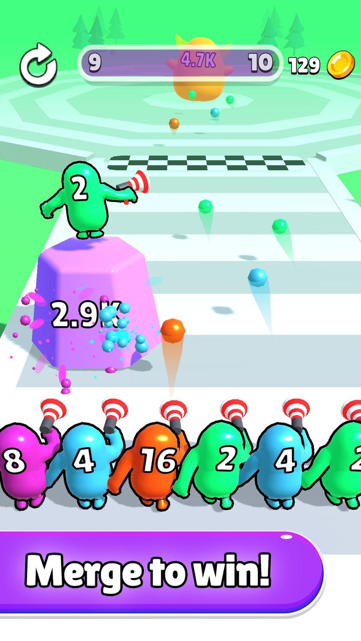 Full Guys: Run And Gun 2048 screenshot image 4_Popularmodapk.com