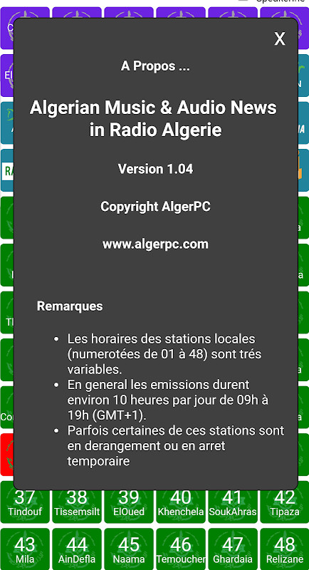 Algerian Music & Algeria News in Radio Algerie screenshot image 1_Popularmodapk.com