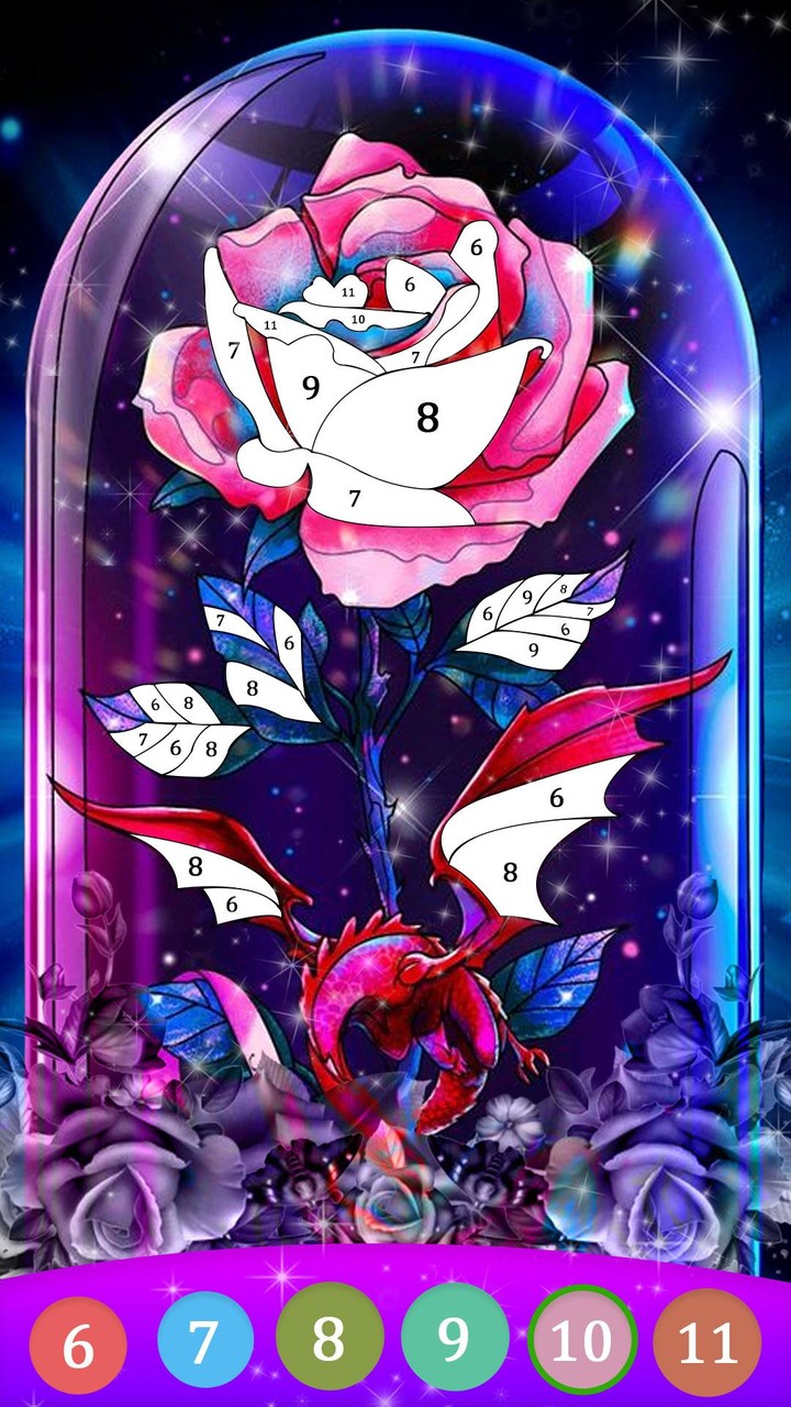 Color by Number: Coloring Game screenshot image 1_Popularmodapk.com