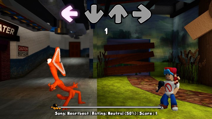 Orange Rainbow Friends FNF Mod screenshot image 5_Popularmodapk.com