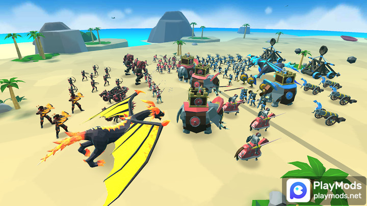 Epic Battle Simulator 2 screenshot image 3_Popularmodapk.com