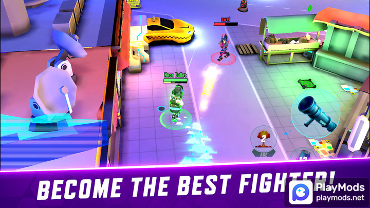 Gridpunk Battle Royale 3v3 PvP<span>(Unlimited Currency)</span> screenshot image 5_Popularmodapk.com