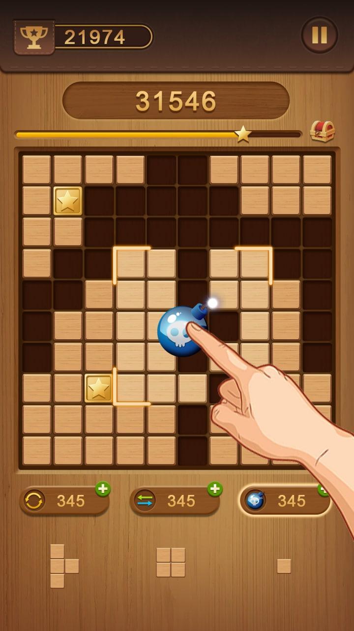 Wood Block Puzzle screenshot image 4_Popularmodapk.com