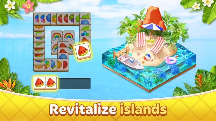 Nature Match - Match 3 Tiles screenshot image 1_Popularmodapk.com