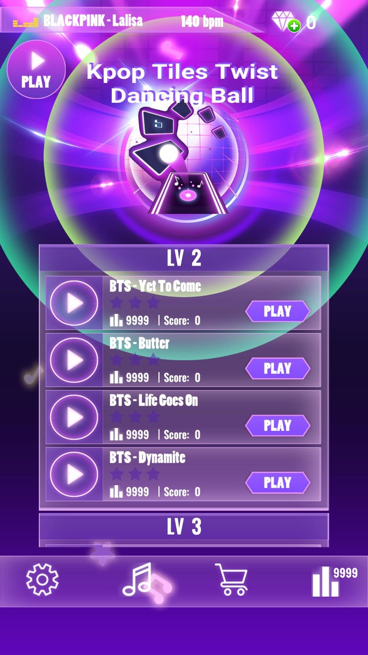 Kpop Tiles Twist - Kpop Music screenshot image 1_Popularmodapk.com