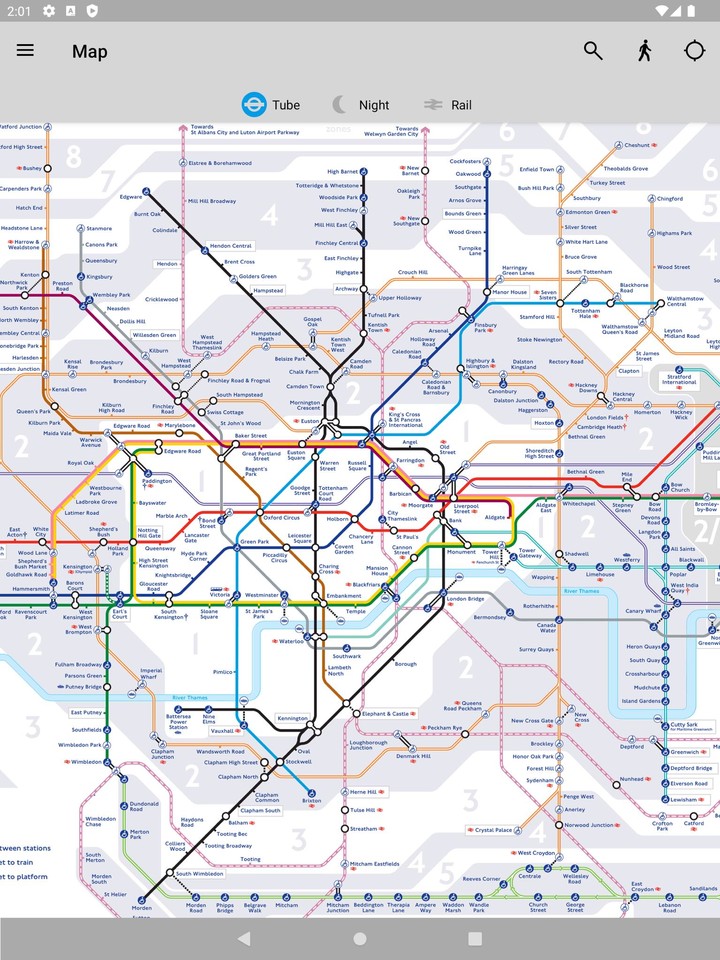 Tube Map - London Underground screenshot image 3_Popularmodapk.com