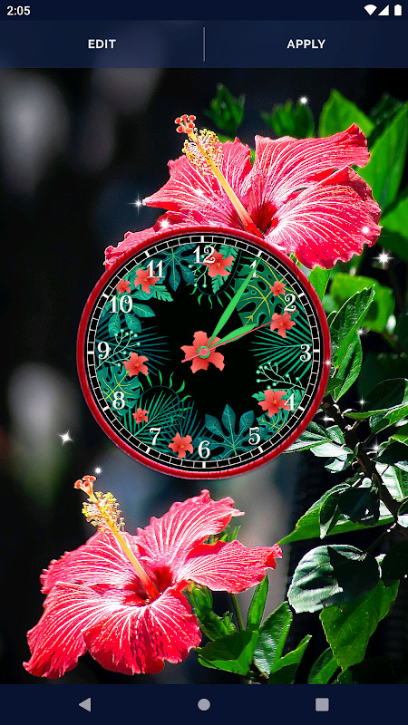 Black Jungle Forest Clock screenshot image 4_Popularmodapk.com