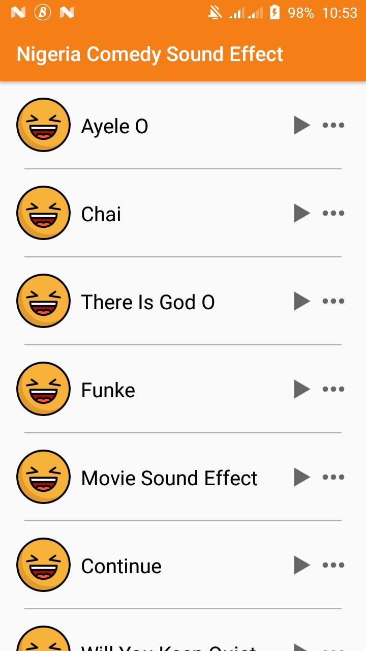 Sound Effects for Naija Comedy screenshot image 1_Popularmodapk.com