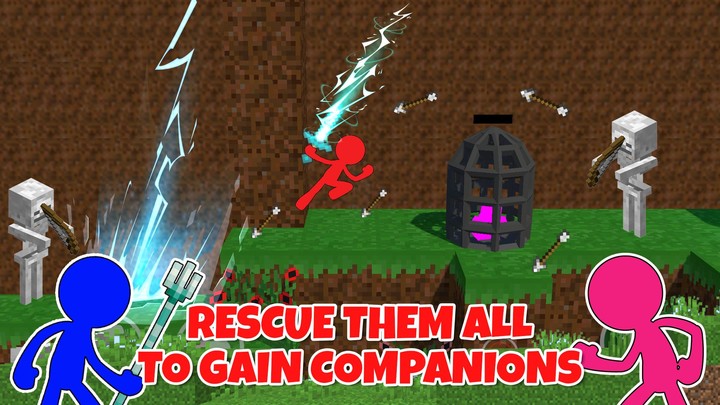 Stickman Craft Hero: 3D Run screenshot image 22_Popularmodapk.com