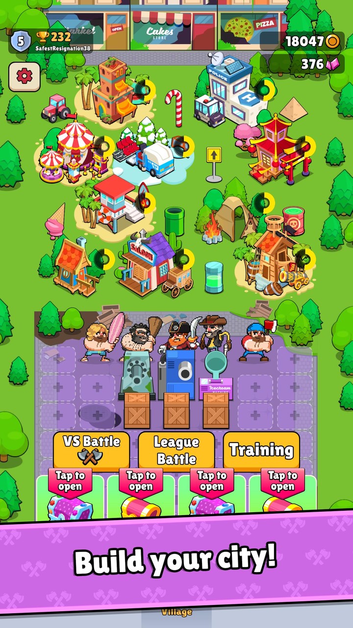 Timberman 2 - VS Online Battle screenshot image 5_Popularmodapk.com