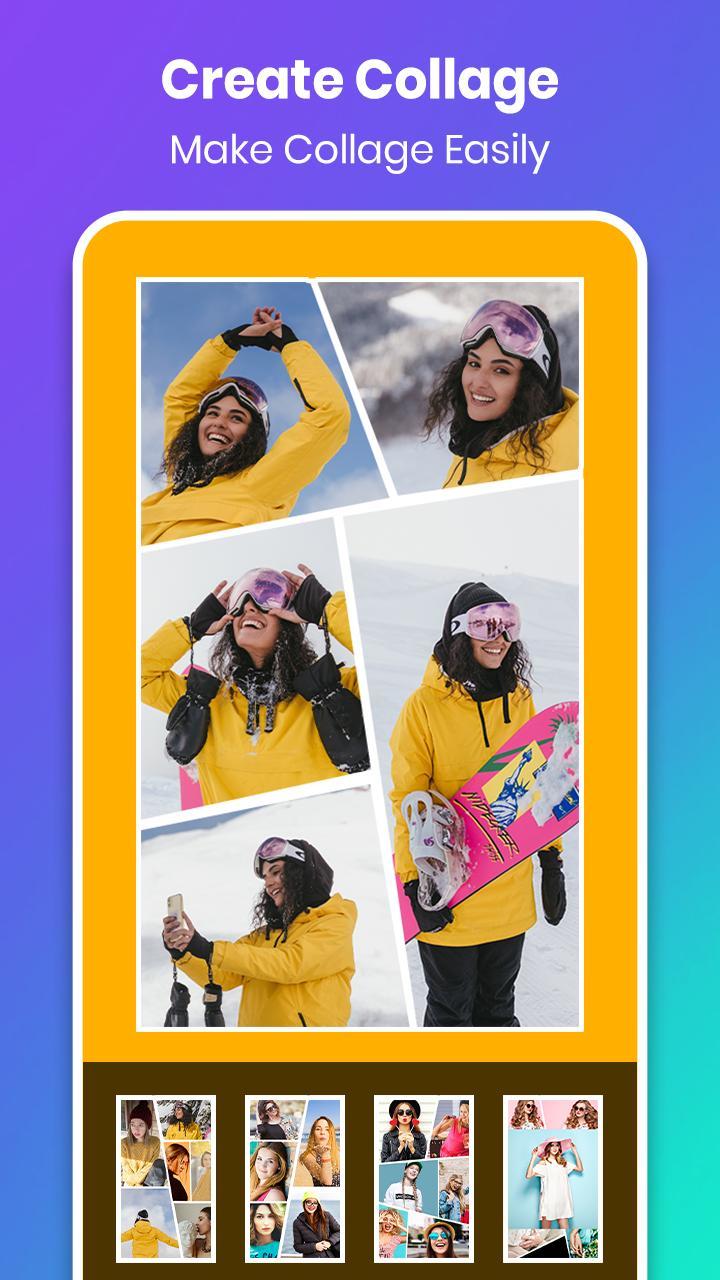 Collage Maker - Selfie Camera & Photo Collage screenshot image 1_Popularmodapk.com