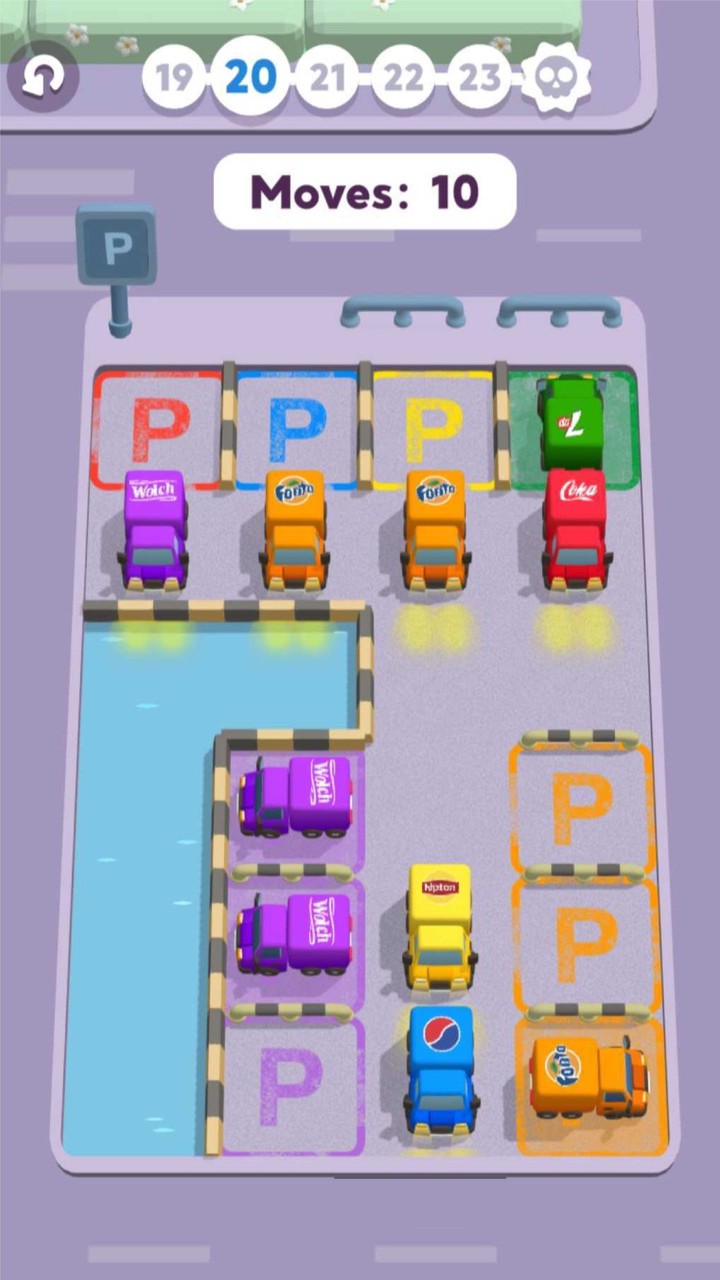Parking Sort 3D screenshot image 2_Popularmodapk.com