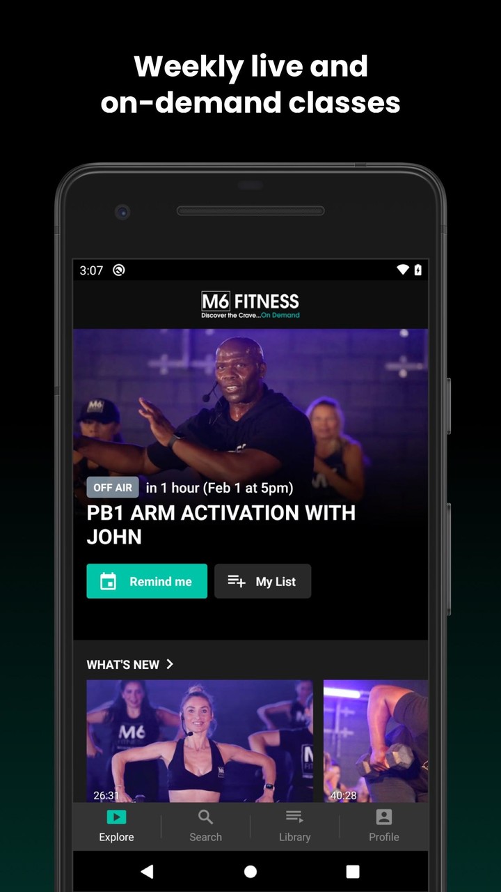 M6 Fitness On Demand screenshot image 7_Popularmodapk.com