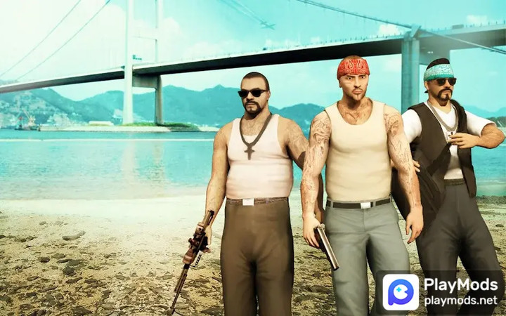 Grand Gangster City Auto Theft<span>(No Ads)</span> screenshot image 2_Popularmodapk.com