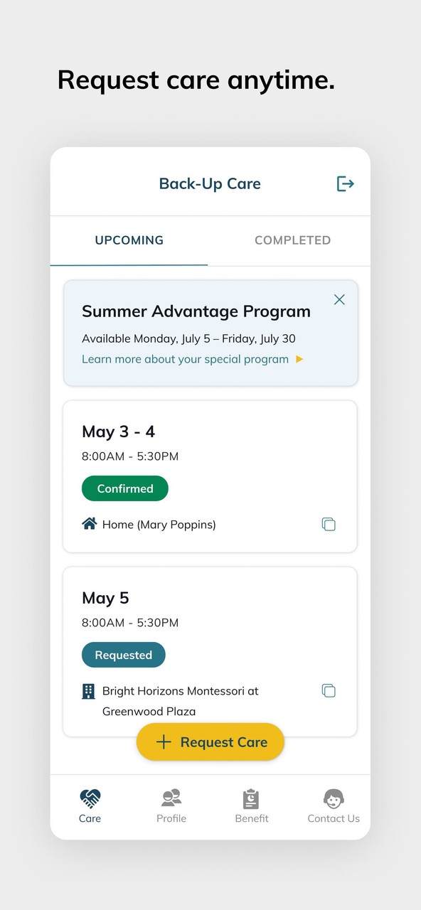 Back-Up Care screenshot image 9_Popularmodapk.com