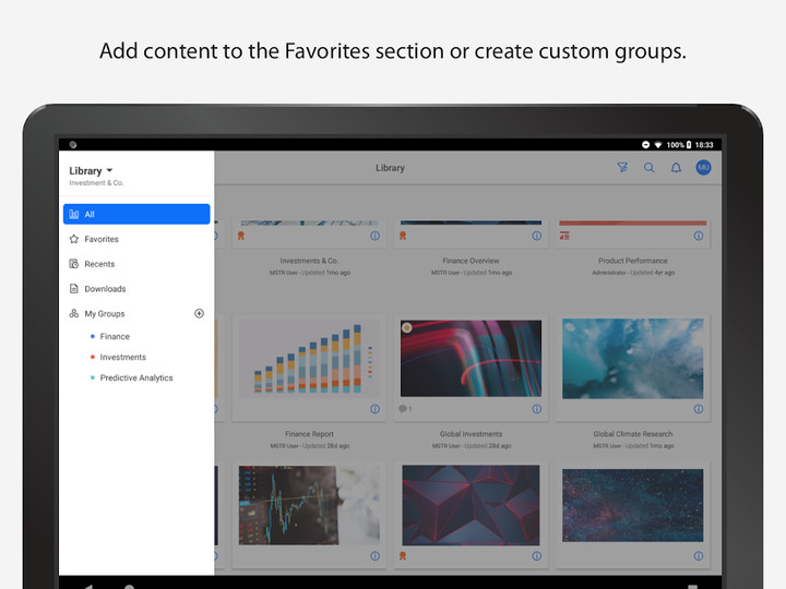 MicroStrategy Library screenshot image 9_Popularmodapk.com