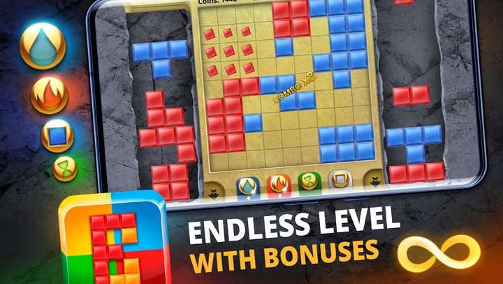 Fantastic Blocks Puzzle screenshot image 3_Popularmodapk.com