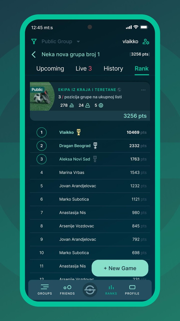 Fudbal.Live screenshot image 1_Popularmodapk.com