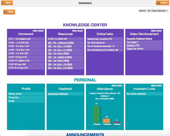 St. Claret School, Bengaluru screenshot image 8_Popularmodapk.com