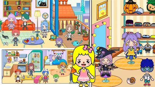 Mica Town Vacation hotel screenshot image 3_Popularmodapk.com