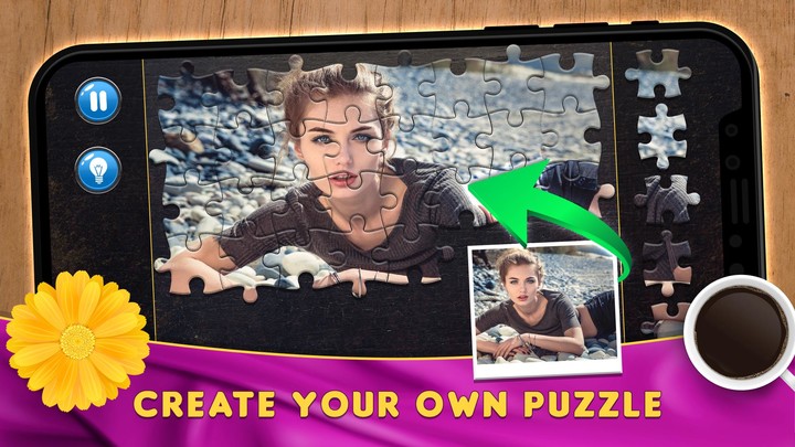 Magical Puzzle Games Jigsaw HD screenshot image 1_Popularmodapk.com