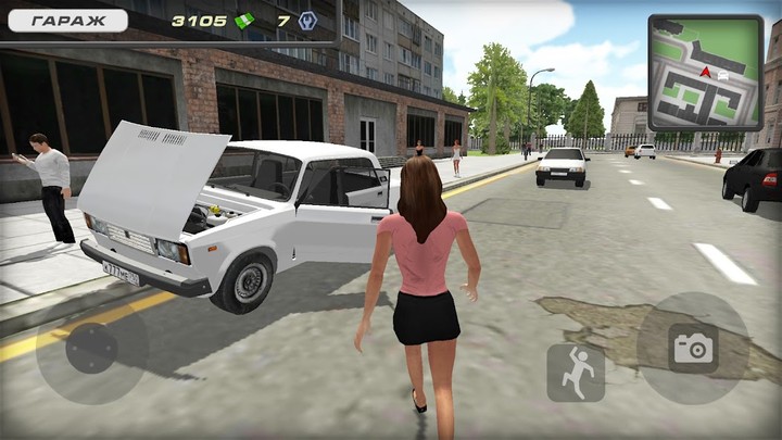 Lada 2107 Russian City Driving<span>(Mod APK)</span> screenshot image 3_Popularmodapk.com