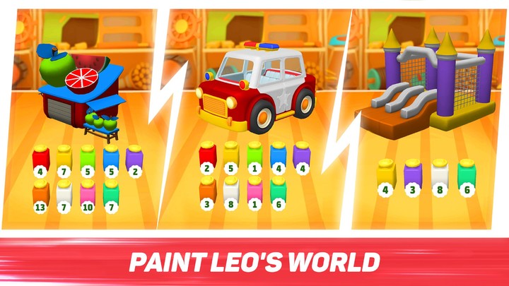 Leo Runner: car games for kids screenshot image 3_Popularmodapk.com