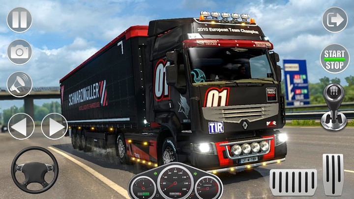 US Cargo: City Truck Games 3d screenshot image 1_Popularmodapk.com