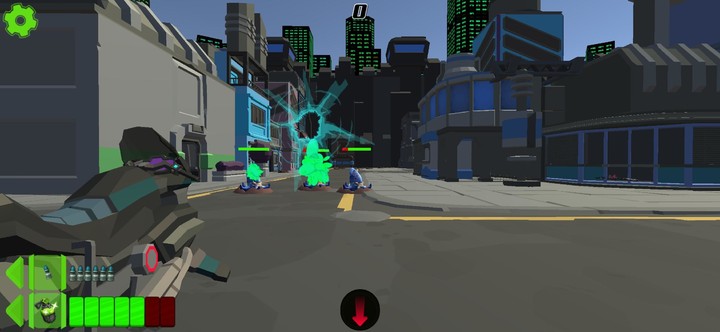 Robots Vs Aliens Death Match screenshot image 5_Popularmodapk.com