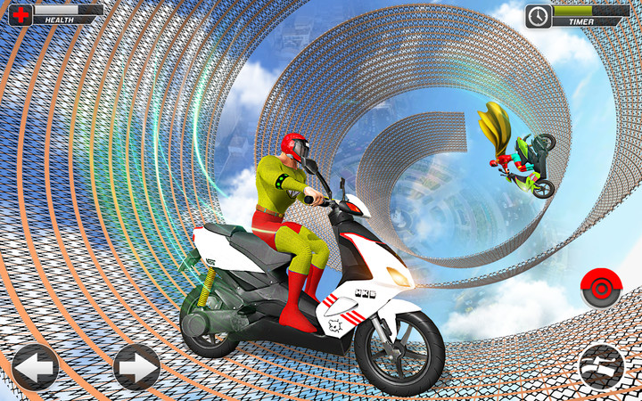 Superhero Bike Scooter Stunts screenshot image 15_Popularmodapk.com