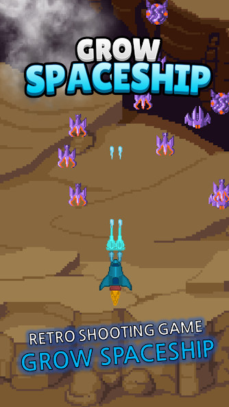 Grow Spaceship - Galaxy Battle(Free Shopping) screenshot image 1_Popularmodapk.com