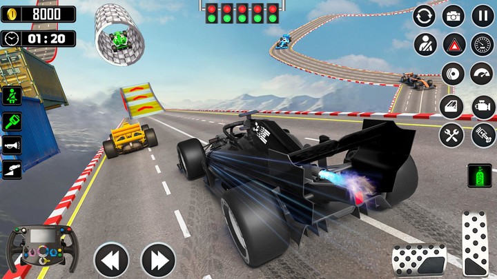 Formula Car Stunts GT Car Game screenshot image 4_Popularmodapk.com