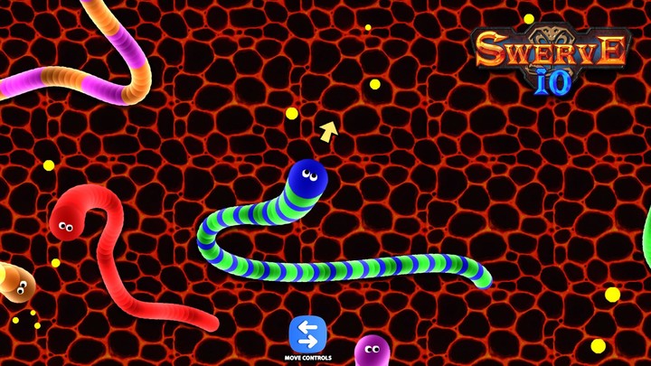 Swerve.io - Worm Games screenshot image 1_Popularmodapk.com